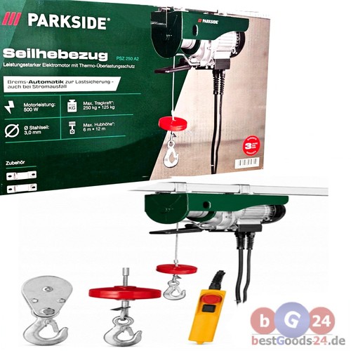 Seilhebezug parkside psz 250 - psz,