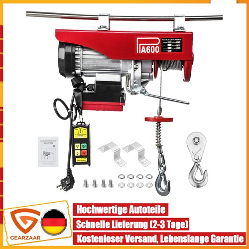 Elektrische seilwinde 300kg - elektrische,